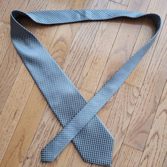 Donald Trump Tie Gold Signature Collection Silk Necktie Tie Silver Diamond 58" - Picture 12 of 14